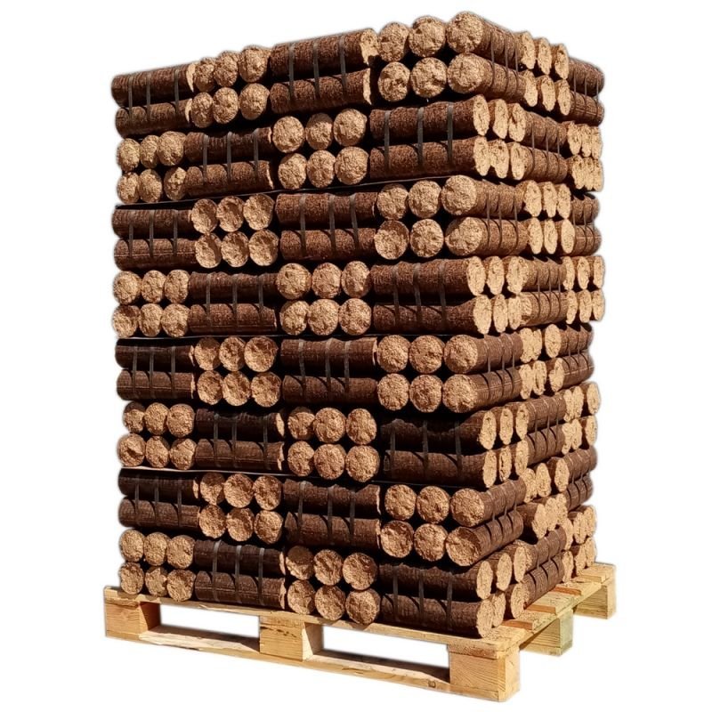 Pressholz – Laub- und Nadelholz – Palette von 960 kg – Gather Brennholz
